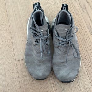 Adidas boost suede sneakers